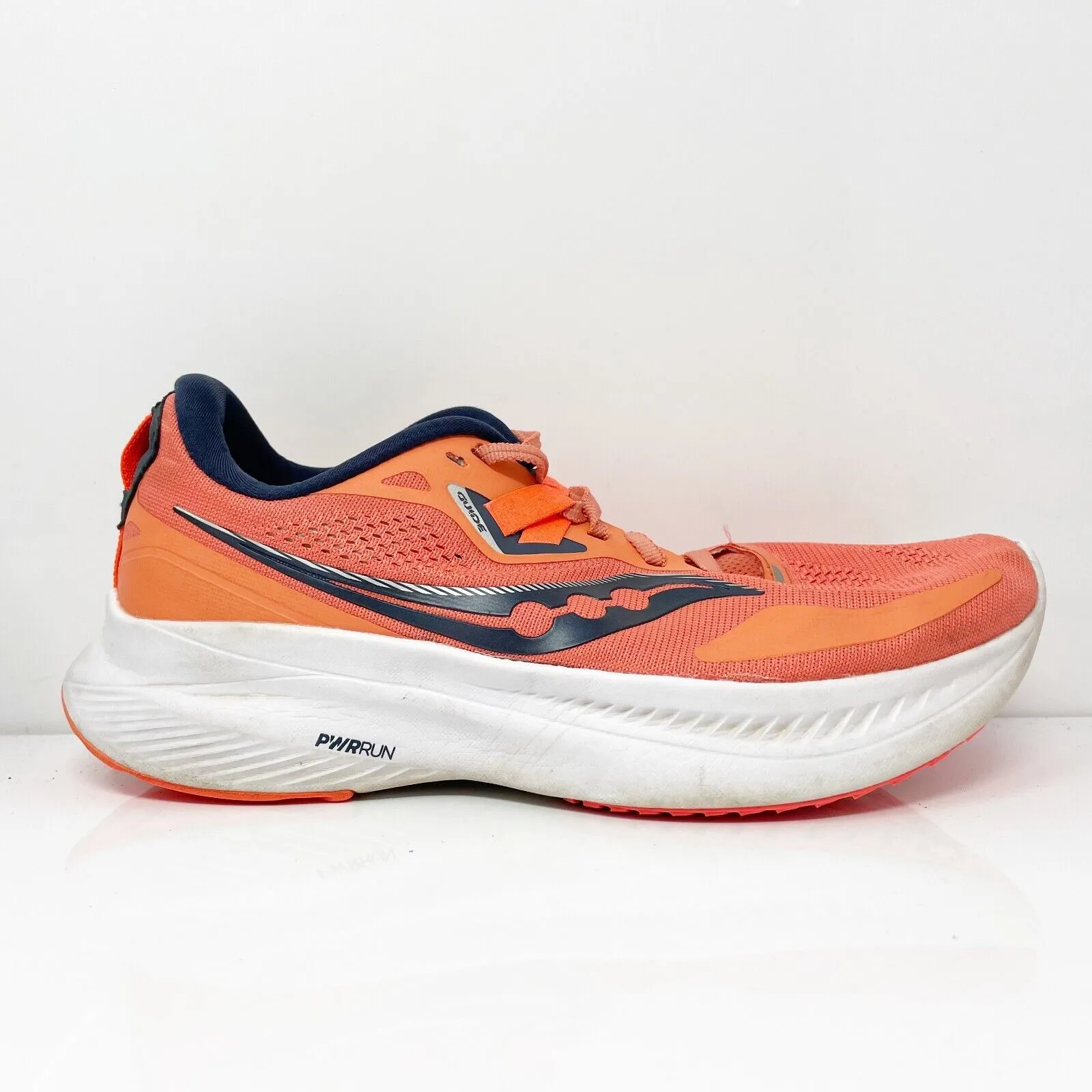 Saucony Womens Guide 15 S10684-16 Orange Running Shoes Sneakers Size 7