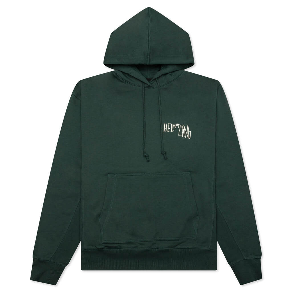 Scribble Logo Hoodie - Evergreen