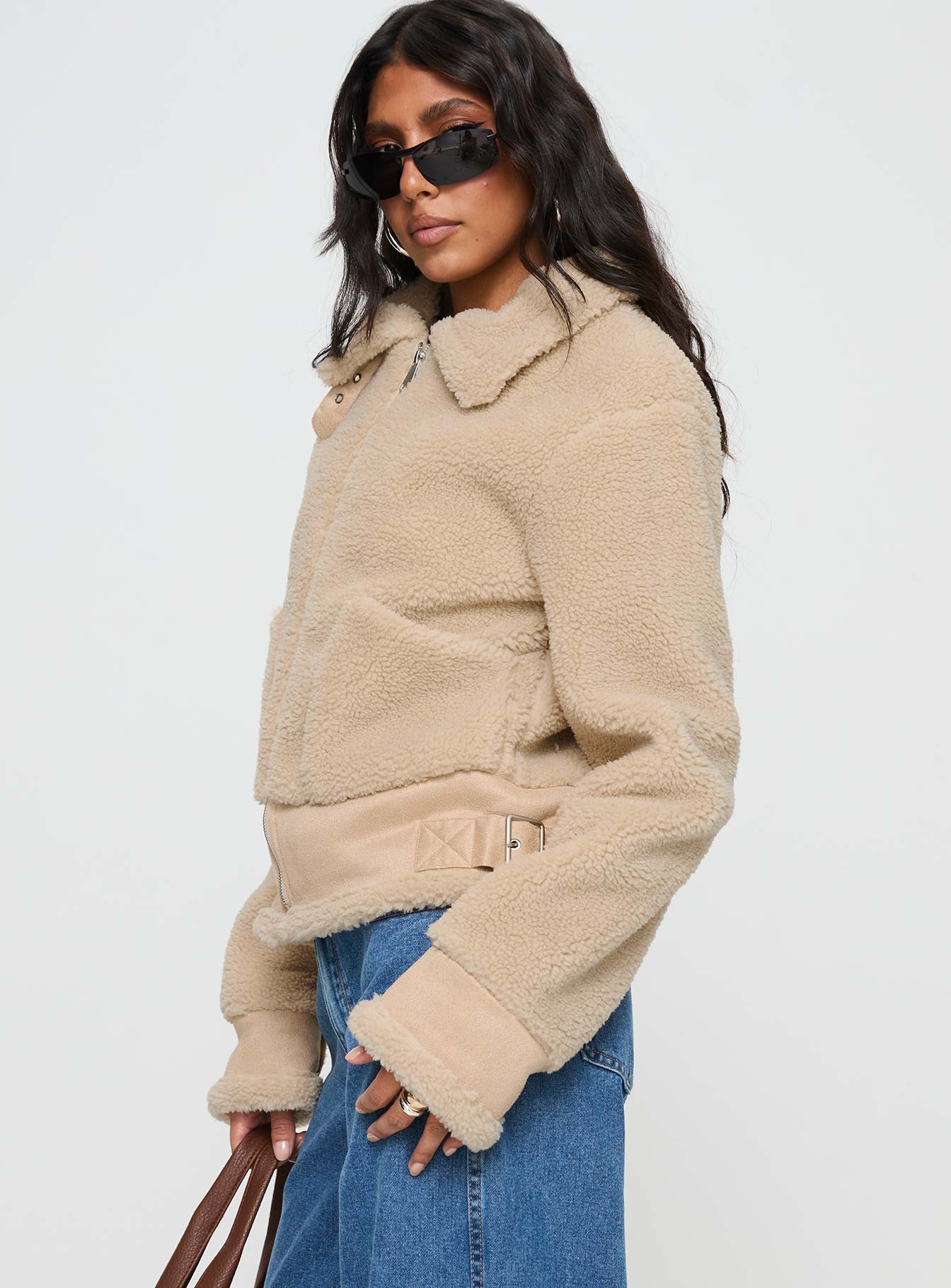 Shearling Jacket Latte