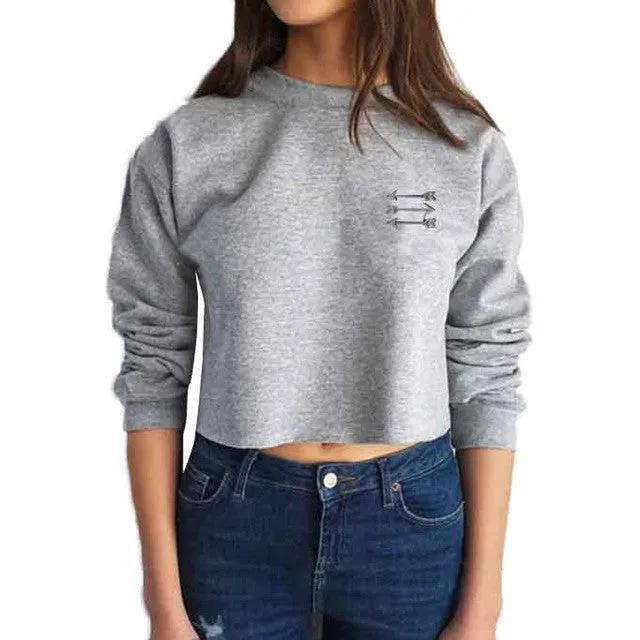 Simply Stylish  Fashion Women   Atumn Hoodies O Neck Long Sleeve Casual Sweatshirts Women sudadera mujer &23 GS