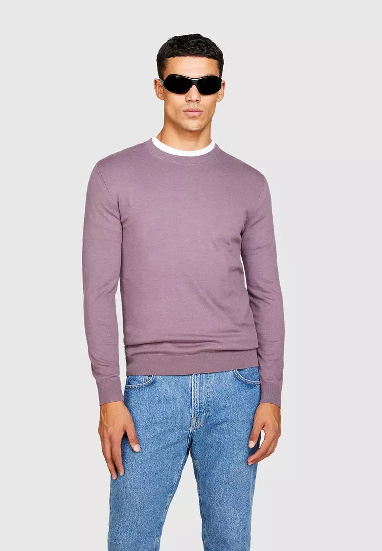 Sisley Solid Colored Sweater