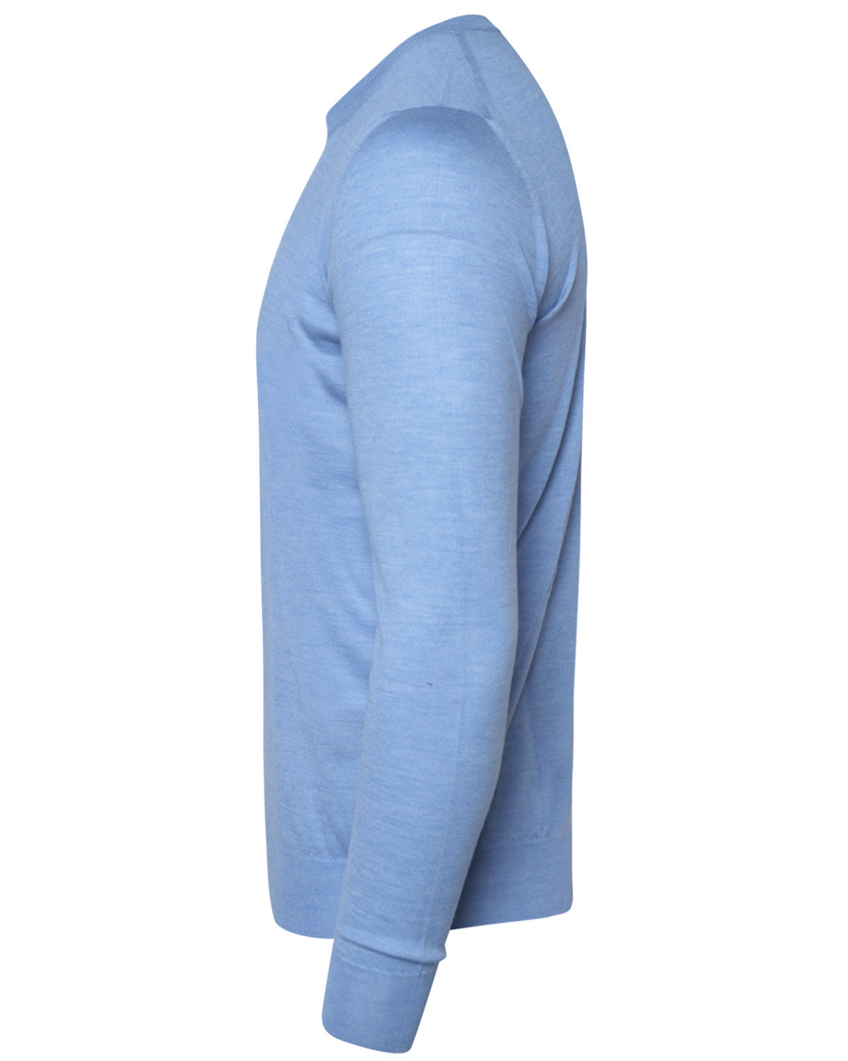 Sky Blue Cashmere Blend Crewneck Sweater