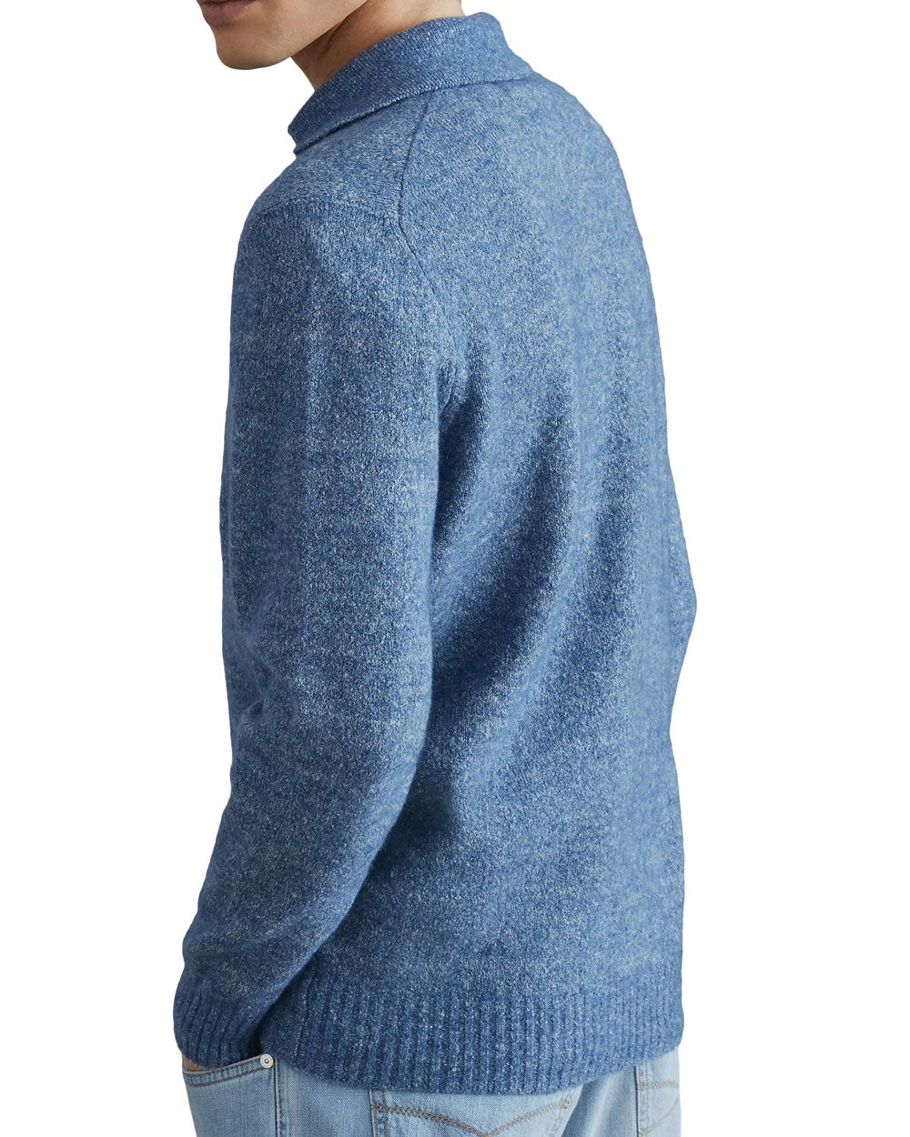 Sky Blue Polo Sweater