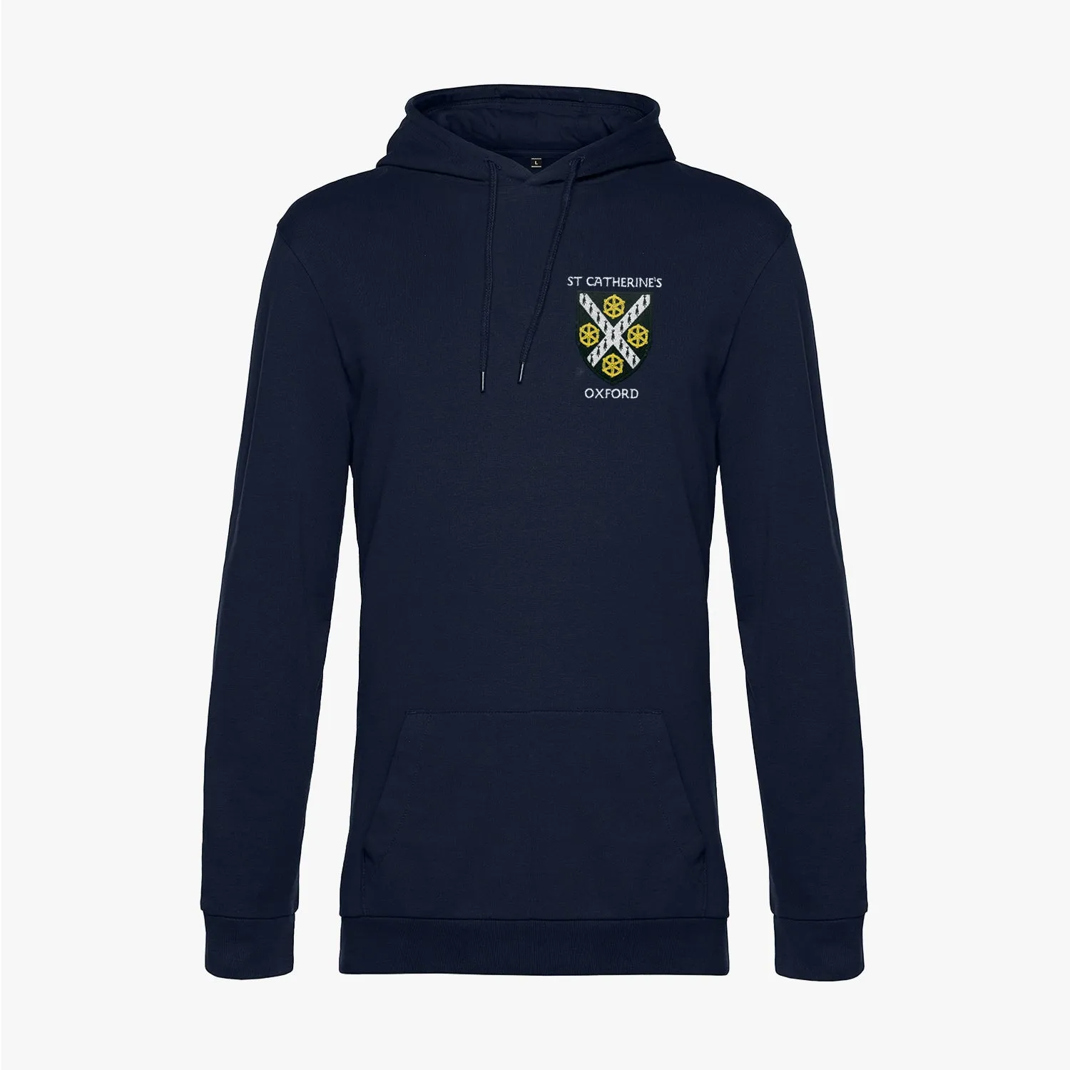 St Catherine's College Men's Organic Embroidered Hoodie