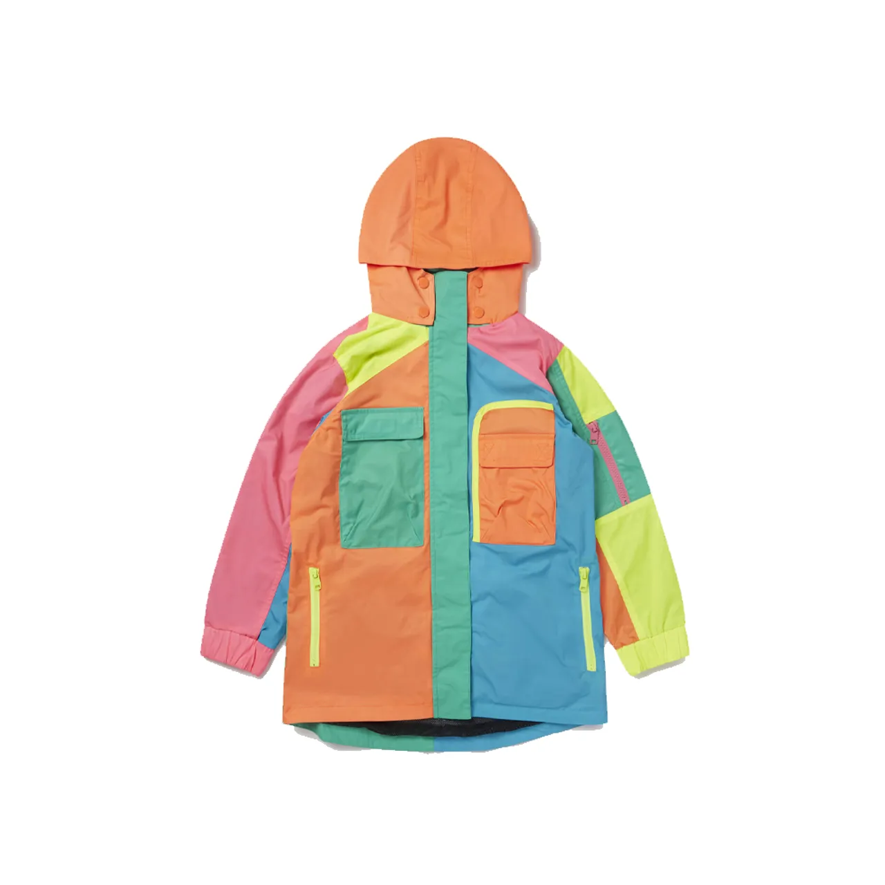 Stella McCartney Girl Colour Block Sports Parka