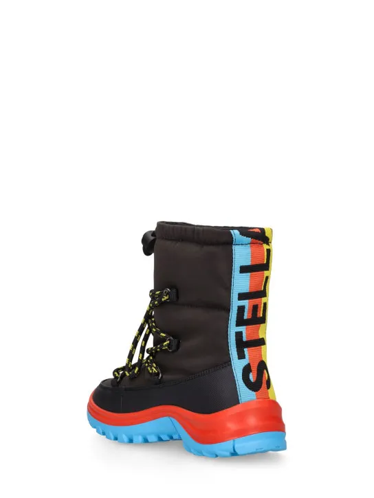 Stella McCartney Kids   Nylon lace-up snow boots 