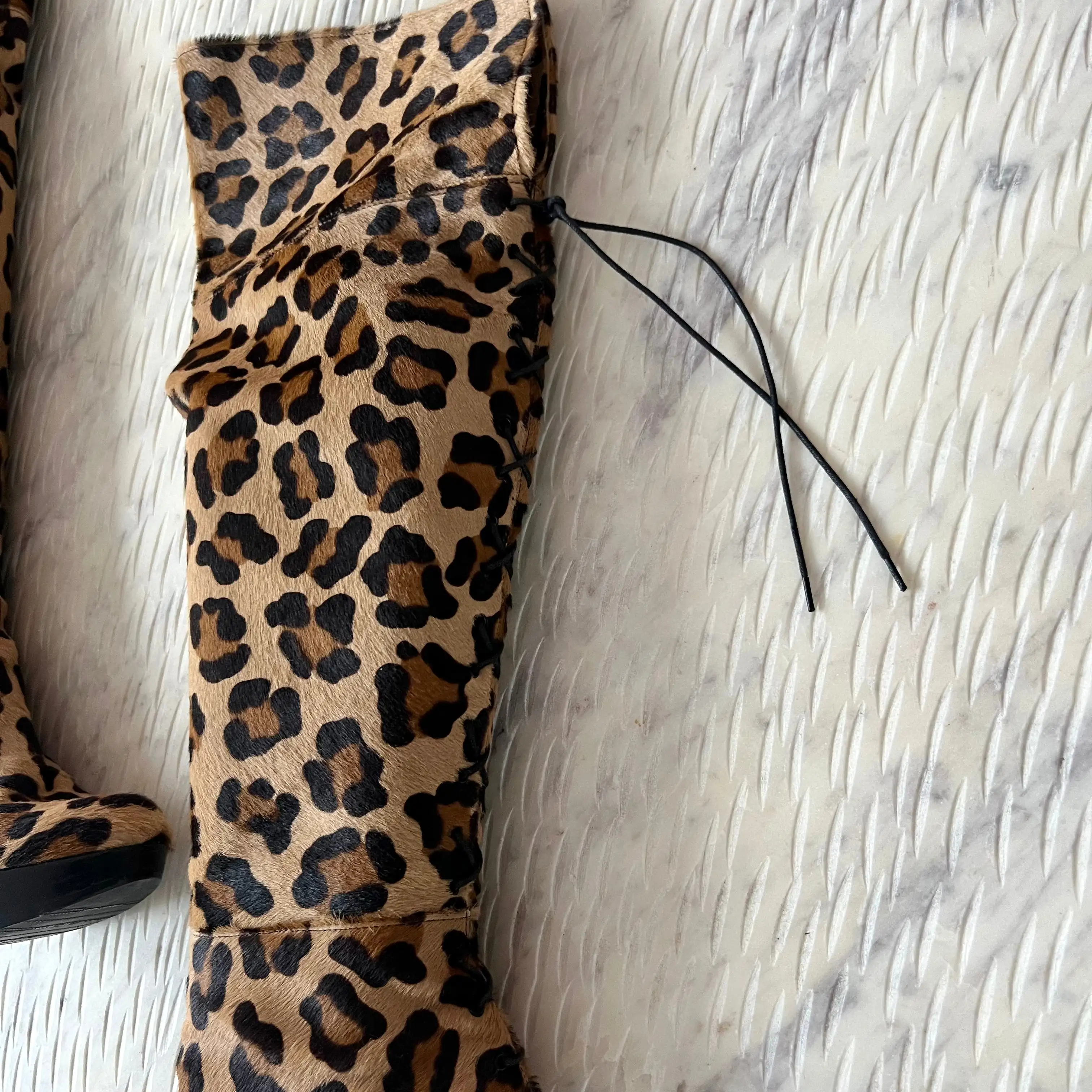 Stuart Weitzman Leopard Boots