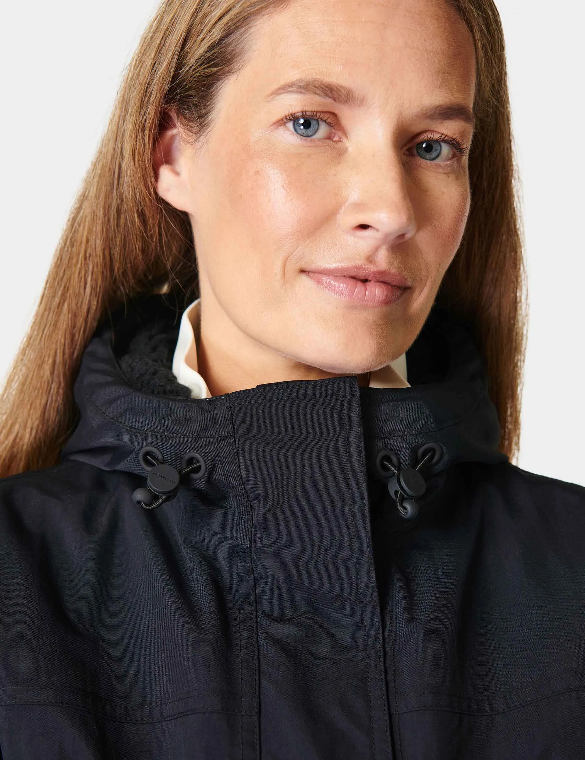 Sweaty Betty Winter Stride Waterproof Parka - Black