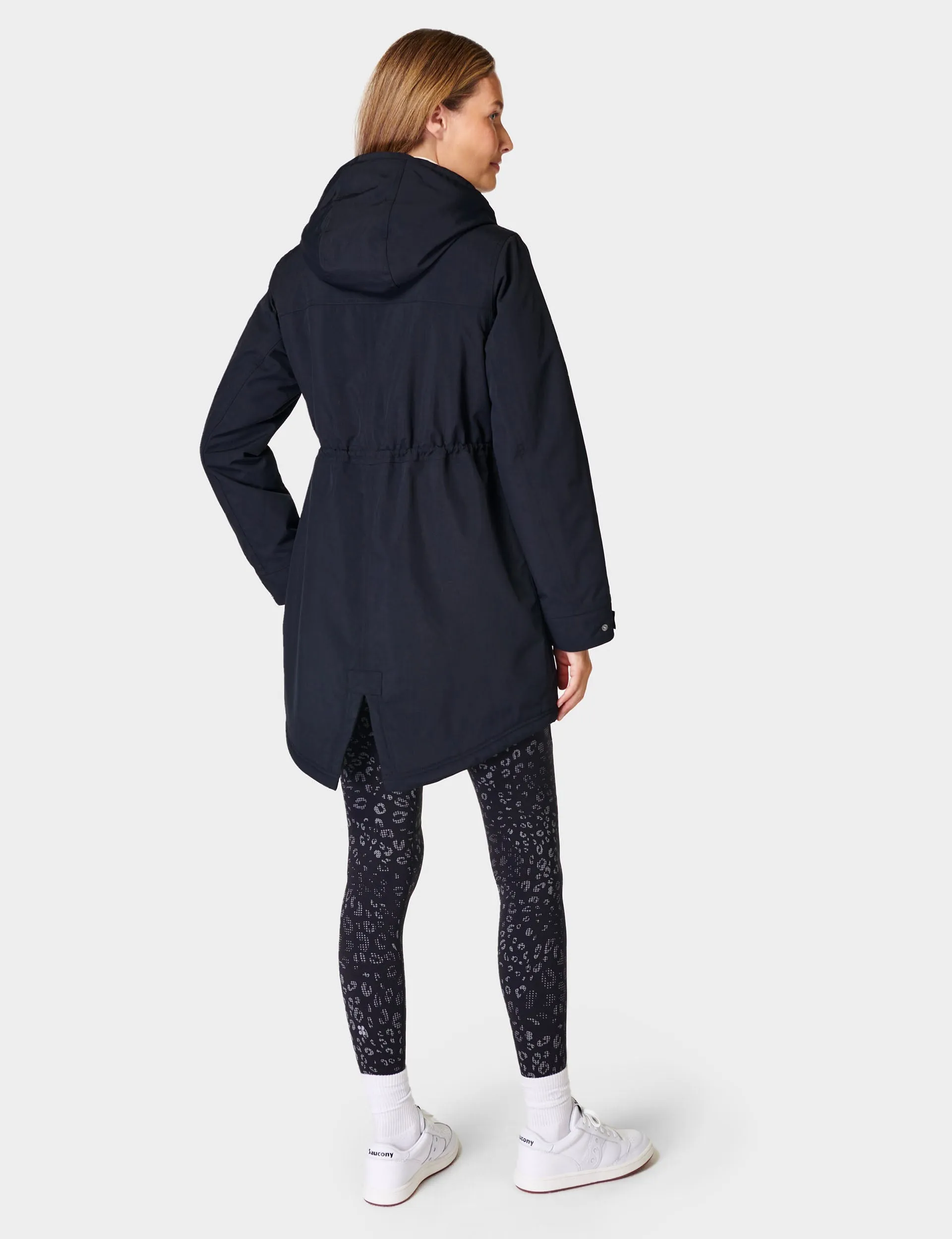 Sweaty Betty Winter Stride Waterproof Parka - Black