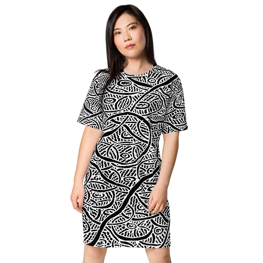 T-shirt dress – Ripples