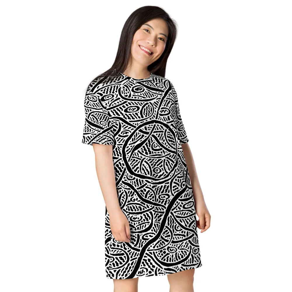 T-shirt dress – Ripples