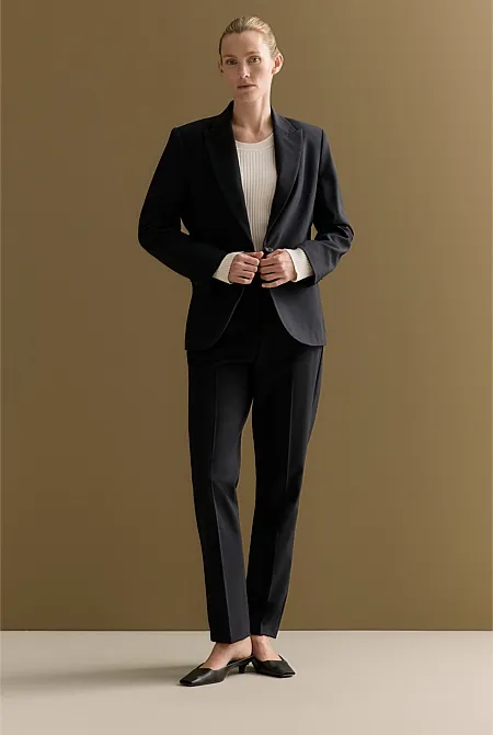 Tailored Single Breasted Blazer