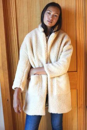 Teddy Bear Coat - Ivory