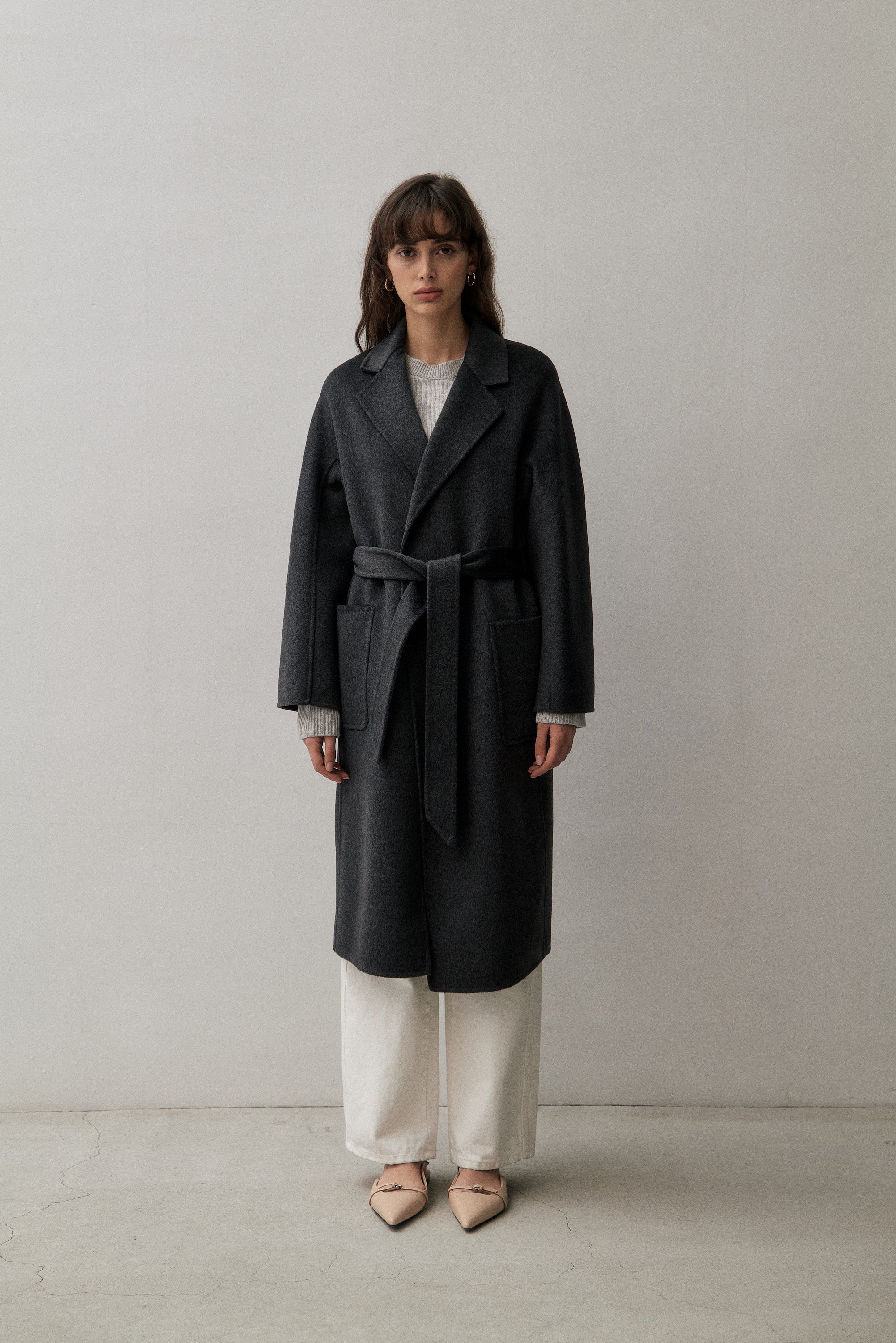 THE CLASSIC COAT - CHARCOAL 90/10