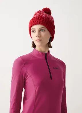 Thermal stretch ski sweater-