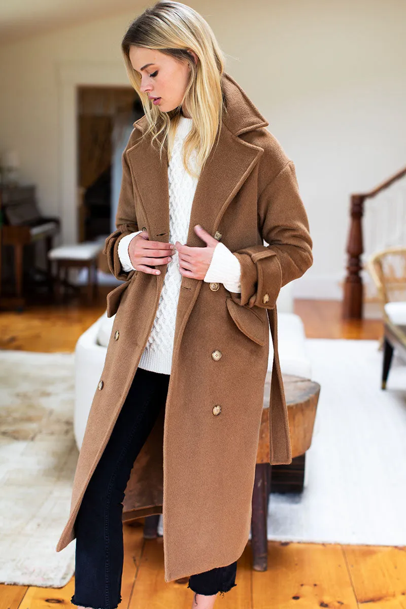 Thompson Coat  - Camel Mohair