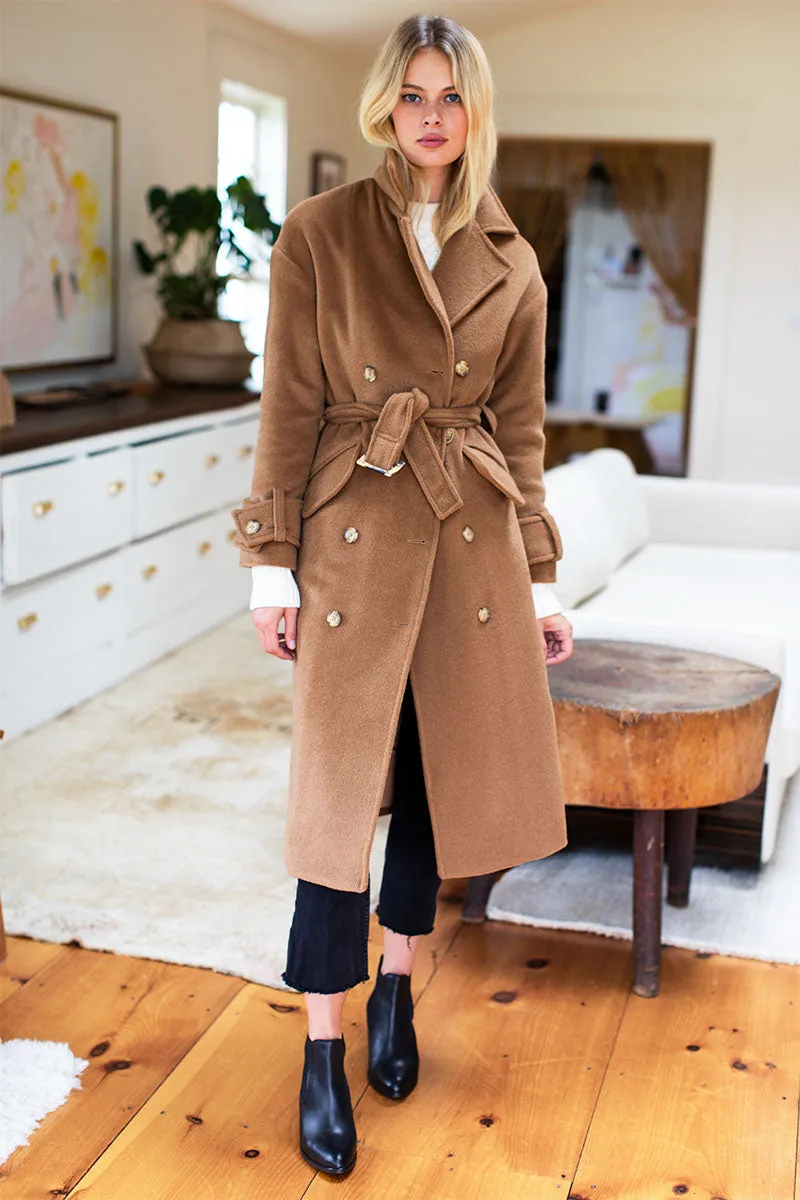 Thompson Coat  - Camel Mohair