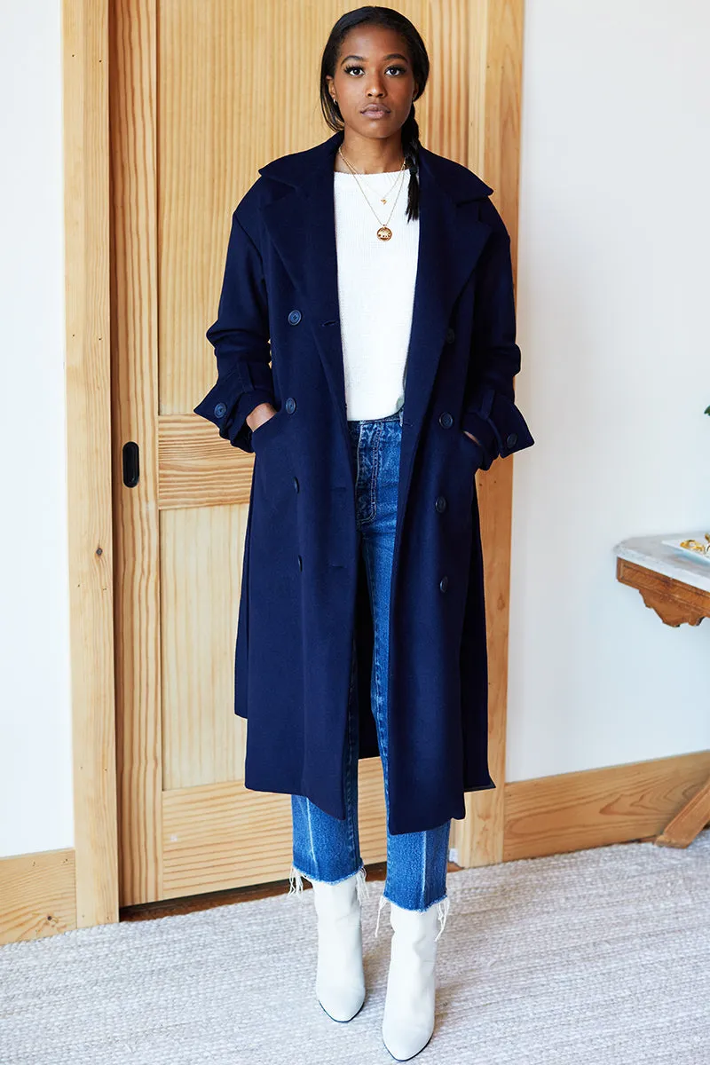 Thompson Coat - Navy