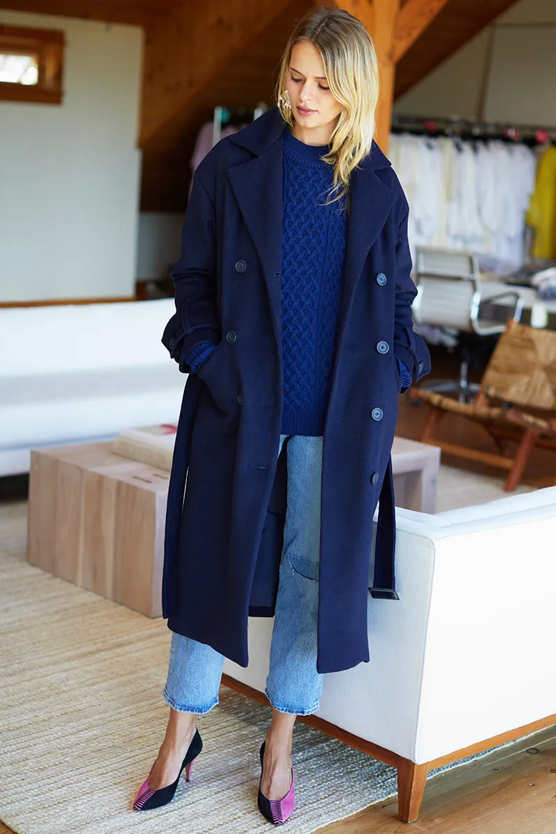 Thompson Coat - Navy