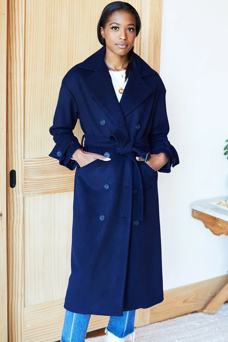 Thompson Coat - Navy