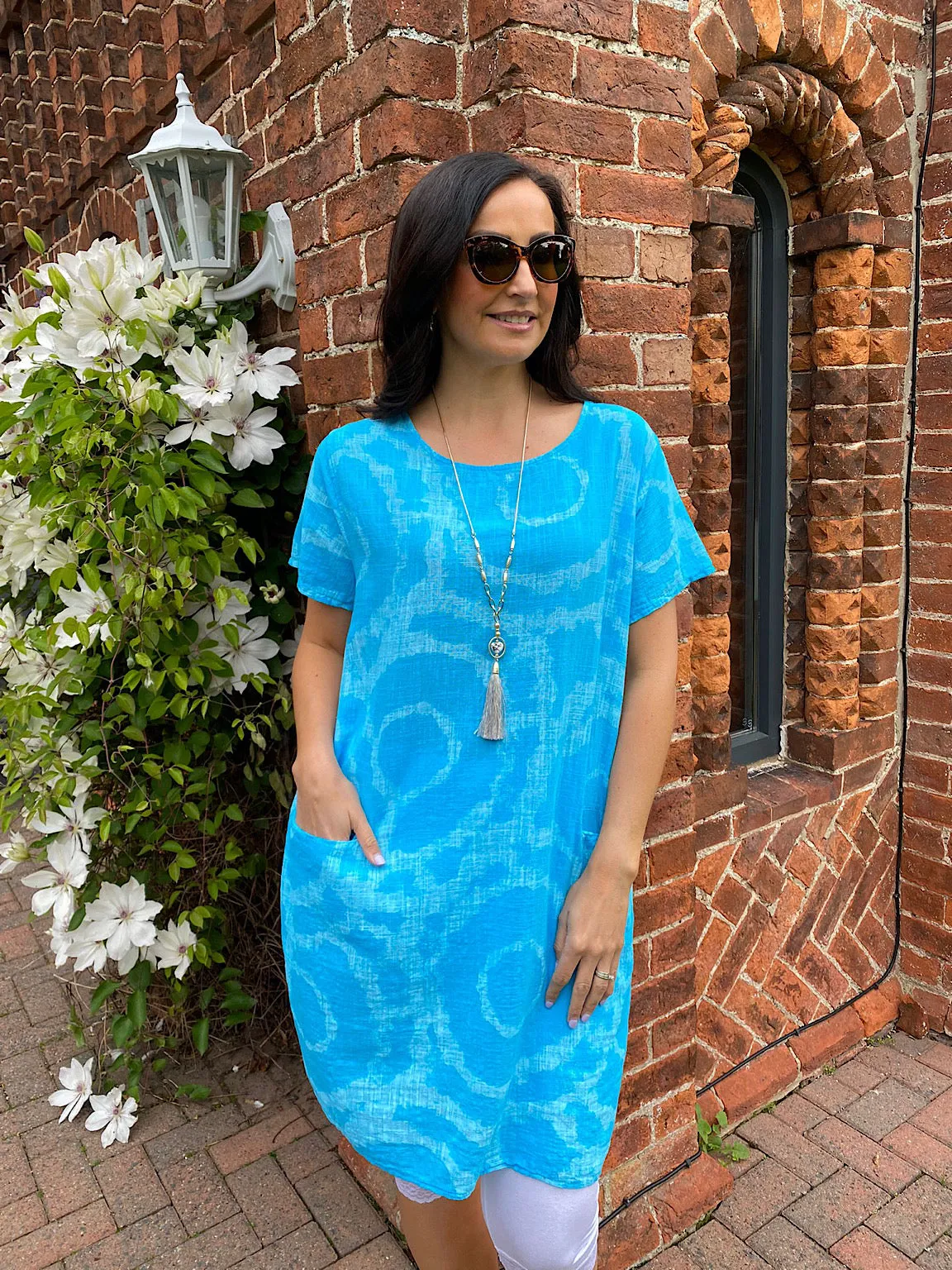 Tie Dye Two Pocket Dress Phoebe