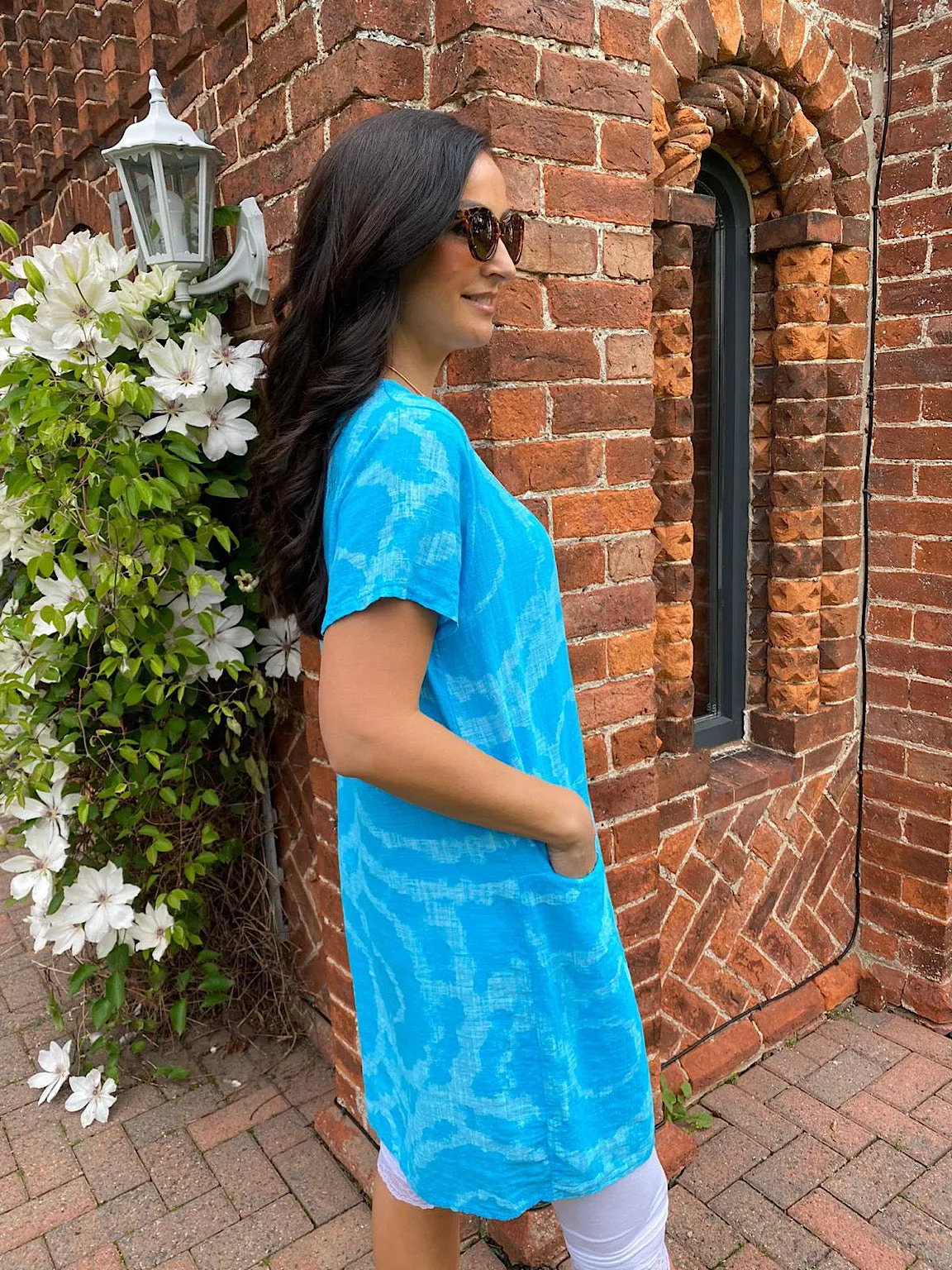 Tie Dye Two Pocket Dress Phoebe