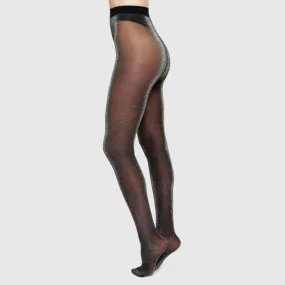 Tora Shimmery Tights - Black