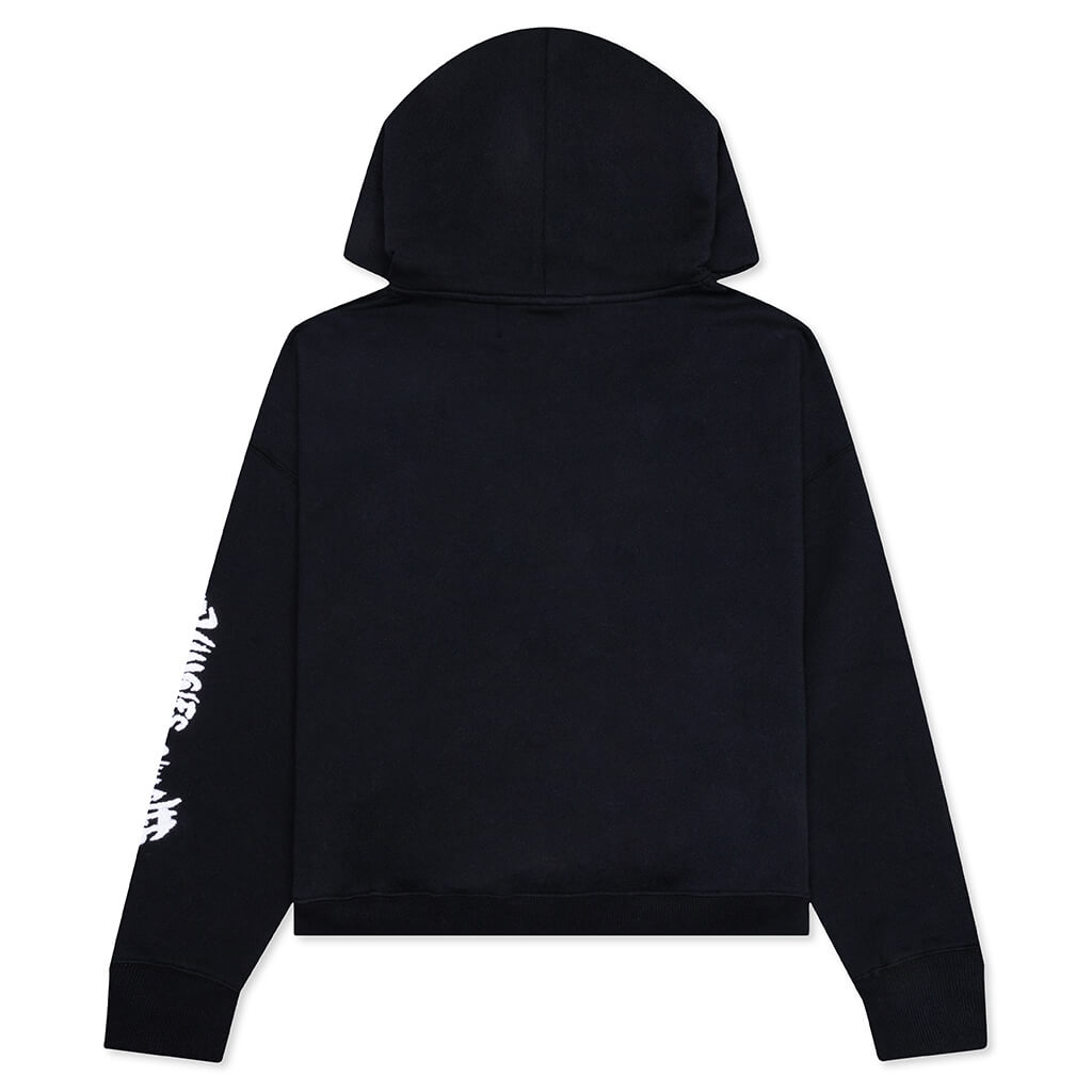 Tranquilo Chenille Hoodie - Black