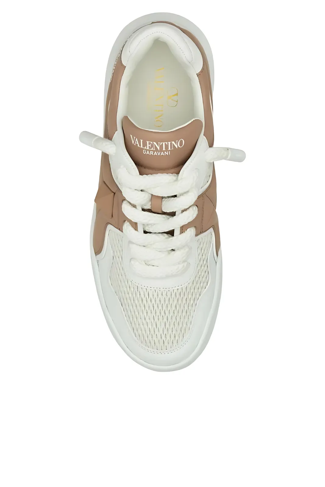 Valentino Garavani Two-tone leather One Stud XL sneakers