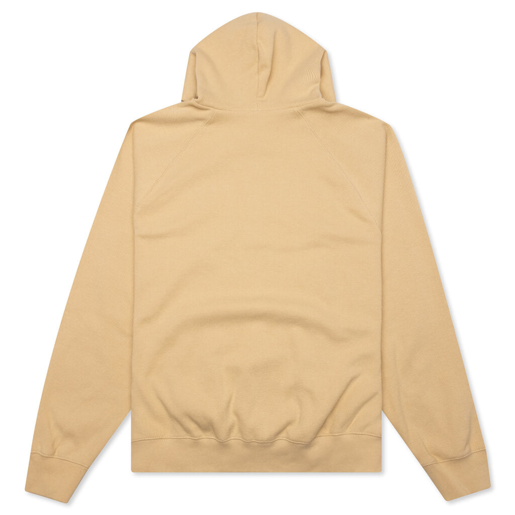 Waffle Raglan Hoodie - Sand