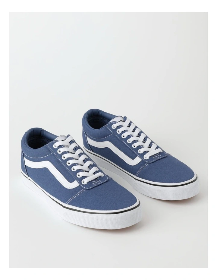 Ward Sneaker in Canvas Blue/White