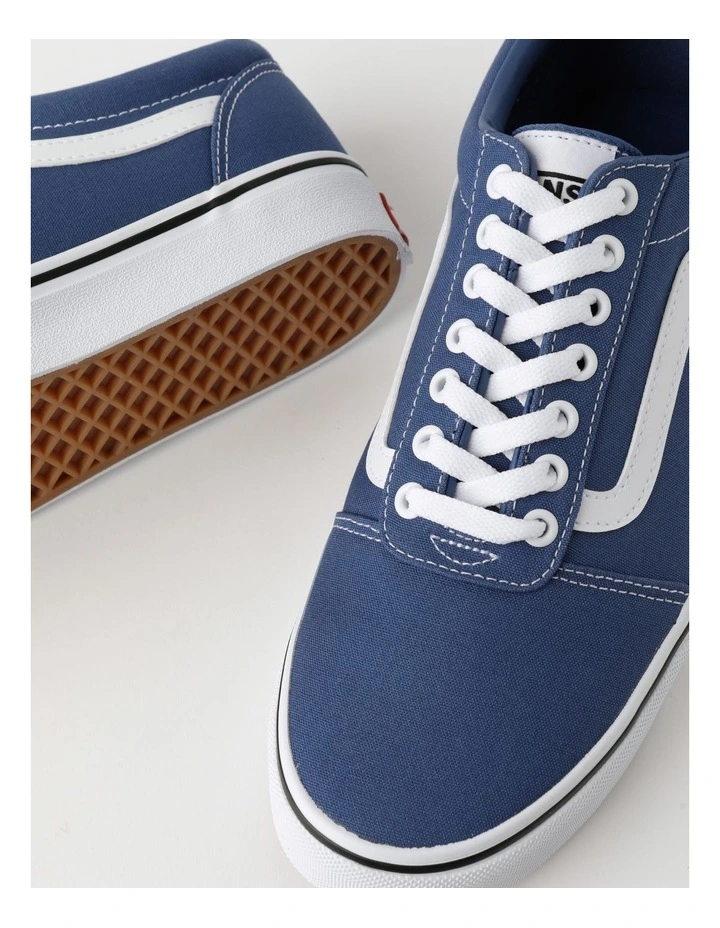 Ward Sneaker in Canvas Blue/White