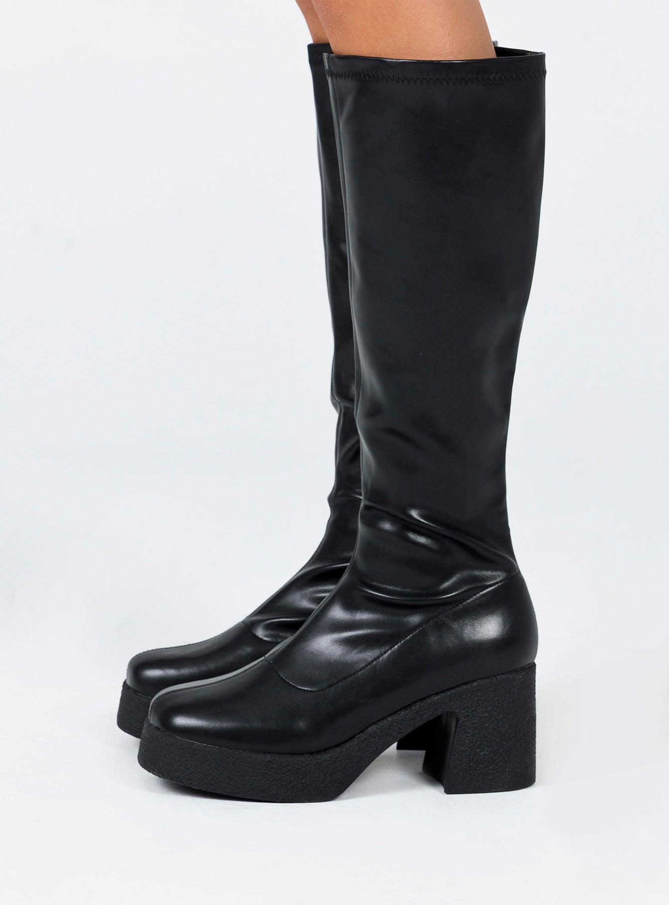 Westcott Knee High Boots Black