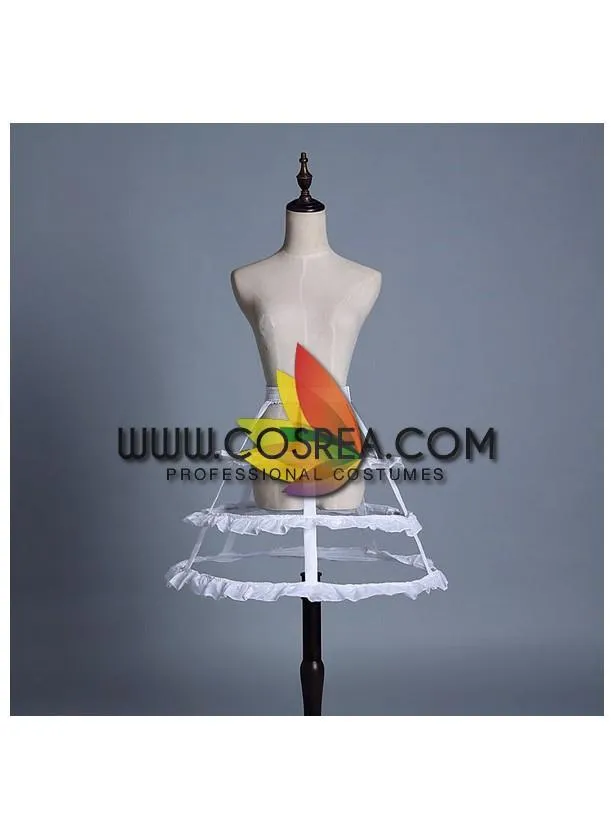 White 3 Tier Bird Cage Petticoat