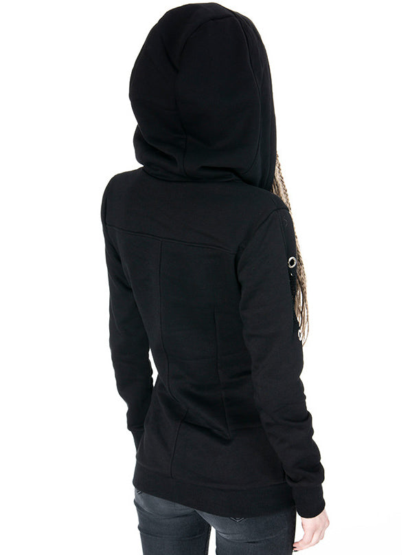 Women's Mesh & Eyelets Hoodie