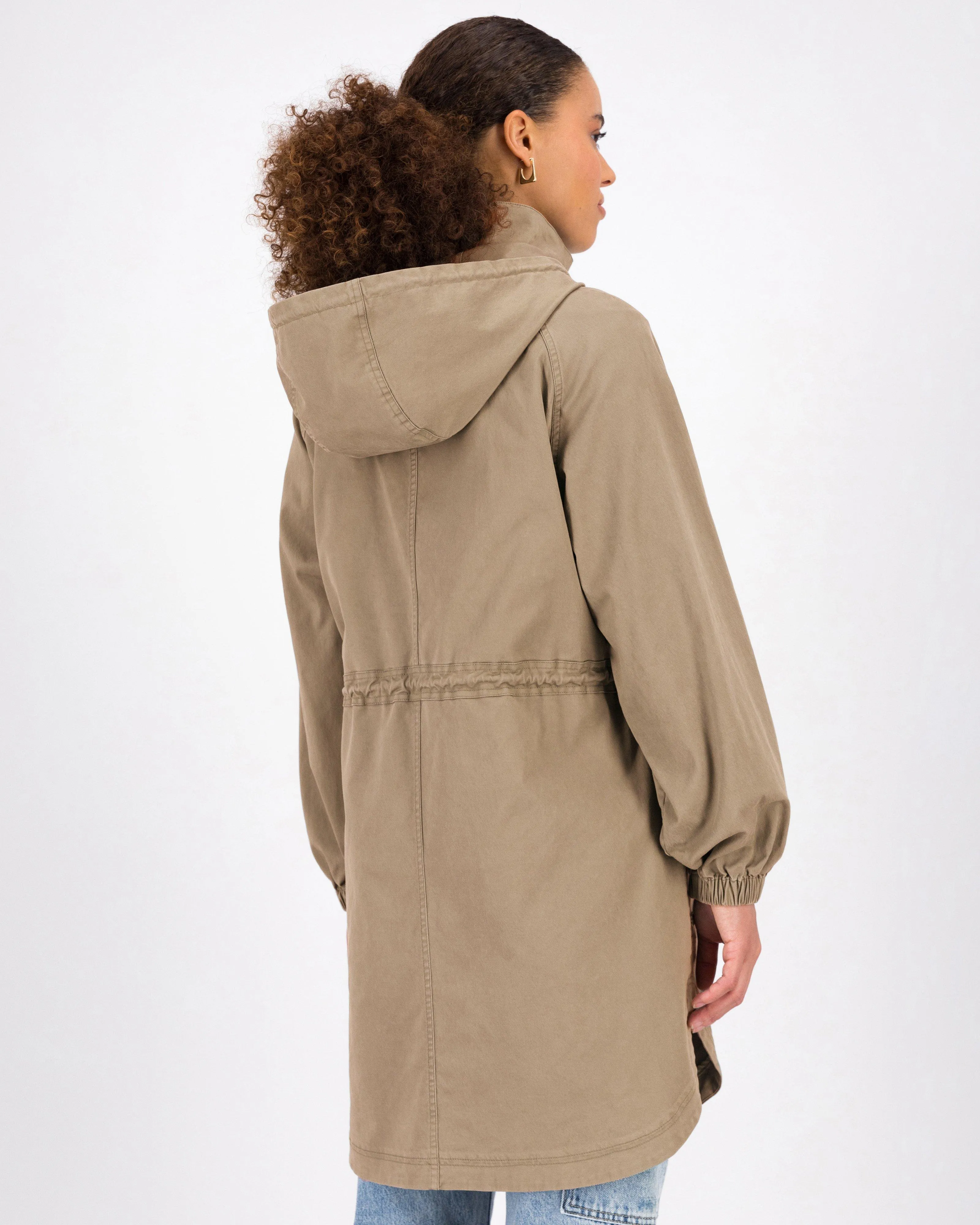 Women’s Thembi Mid-Length Parka | Old Khaki