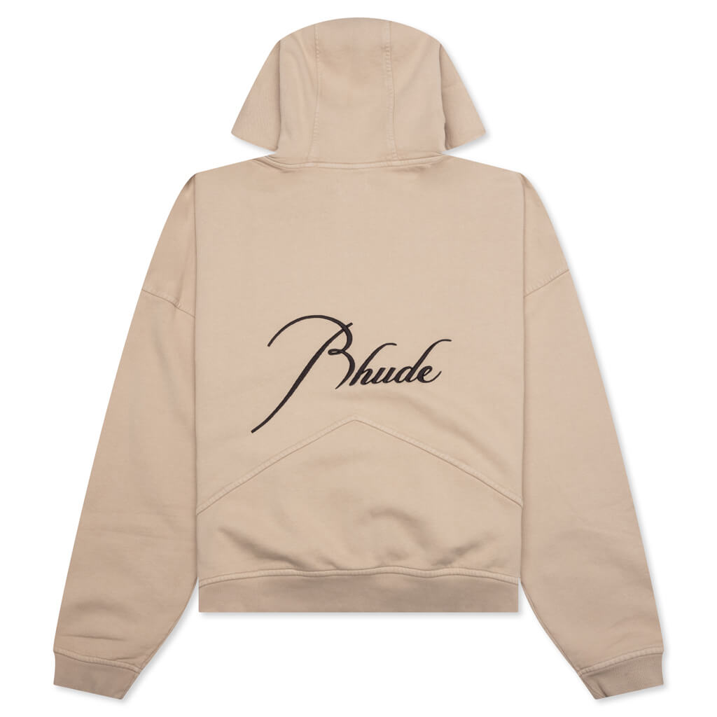 Zip Up Hoodie - Sand